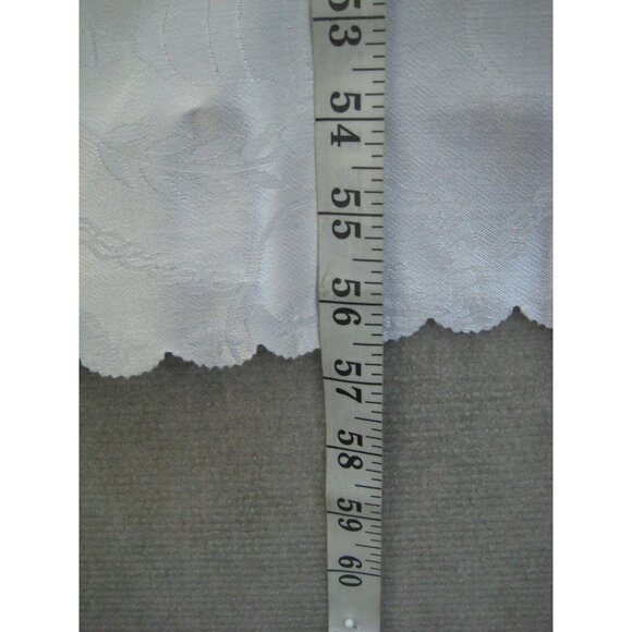 ABBY Tablecloth Shabbat Shabbos Jewish Menorah Candles Polyester 145 x 350 cm - Picture 2 of 14